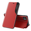 Telefoniümbris Hurtel Eco Leather View Case, iPhone 13 Pro, punane