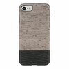 Telefoniümbris Man&Wood, Apple iPhone 7/8/SE, lattis, must