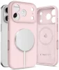 Tech-Protect Silicone MagSafe ümbris, Apple iPhone 17 Pro Max, roosa
