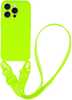 TOPT Strap silikoonümbris, Apple iPhone 12, design 2, lime