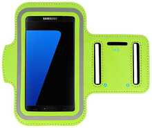 Spordiküll Armband Slim Type 1, Apple iPhone 15 Pro Max/16 Pro Max/Samsung A15/A16/A25/A34/A55/M35/S20 FE/S24 FE/S24 Plus/S24 Ultra, 6,0 tolli, lime, TOPT