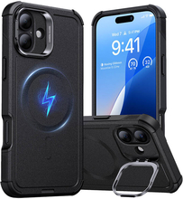 ESR Cyber Tough (HaloLock) ümbris alusega, Apple iPhone 16 Plus, must