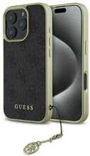 Telefoniümbris Guess GUHCP16XGF4GGR 4G Charms Collection, Apple iPhone 16 Pro Max, must