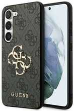 Telefoniümbris Guess GUHCSA354GMGGR 4G Big Metal Logo, Samsung Galaxy A35, must