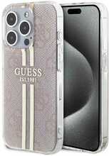 Telefoniümbris Guess IML 4G Gold Stripe GUHCP14XH4PSEGP, Apple iPhone 14 Pro Max, roosa