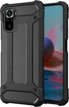 Telefoniümbris Hurtel Hybrid Armor Tough Rugged, Xiaomi Poco M4 Pro 5G, must
