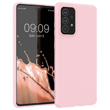 Telefoniümbris Hurtel Silicone Case Soft Flexible Rubber Cover, Samsung Galaxy A22 4G, roosa