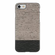 Telefoniümbris Man&Wood, Apple iPhone 7/8/SE, lattis, must