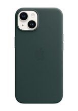Nahkümbris Apple Leather Case with MagSafe MPPA3ZM/A, iPhone 14 Plus, metsaroheline