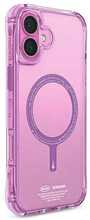 Telefoniümbris Skinarma Saido Magnetic Charging, Apple iPhone 16 Plus 6.7, roosa