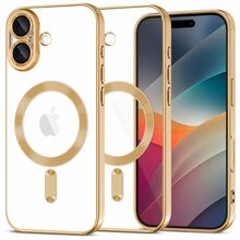 Telefoniümbris Tech-Protect MagFlex MagSafe, Apple iPhone 17, läbipaistev kuldne