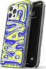 Telefoniümbris DIESEL Snap Case Clear AOP FW20, Apple iPhone 12 Pro Max, sinine/neon lime
