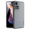 Dux Ducis Fino telefoniümbris, Xiaomi Redmi Note 11 Pro+ 5G / 11 Pro 5G / Mi11i HyperCharge / Poco X4 NFC 5G, sinine, nailon