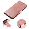 Telefoniümbris Hurtel Magnet Case elegant bookcase, Apple iPhone 13 Pro, roosa