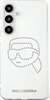 Telefoniümbris Karl Lagerfeld KLHCS25SHKHDCELT, Samsung Galaxy S25, läbipaistev