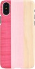 Telefoniümbris Man&Wood, Apple iPhone X/XS, pink pie/white