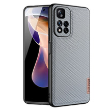 Dux Ducis Fino telefoniümbris, Xiaomi Redmi Note 11 Pro+ 5G / 11 Pro 5G / Mi11i HyperCharge / Poco X4 NFC 5G, sinine, nailon