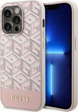 Telefoniümbris Guess GCube Stripes MagSafe GUHMP14XHGCFSEP, Apple iPhone 14 Pro Max, roosa