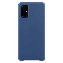 Telefoniümbris Hurtel Silicone Case Soft Flexible Rubber Cover, Samsung Galaxy S21 Ultra 5G, tumesinine