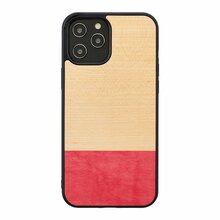 Telefoniümbris Man&Wood, Apple iPhone 12/12 Pro, miss match black