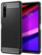 Telefoniümbris Spigen Rugged Armor, Sony Xperia 10 V, must