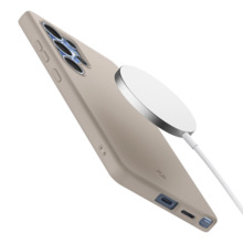 Telefoniümbris Spigen Silicone Fit Mag, Samsung Galaxy S25 Ultra, titanium