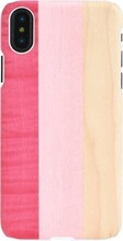 Telefoniümbris Man&Wood, Apple iPhone X/XS, pink pie/white