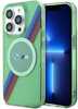 Telefoniümbris BMW M Tricolor Stripes MagSafe BMHMP15LHDTN, Apple iPhone 15 Pro, roheline
