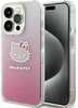Telefoniümbris Hello Kitty IML Gradient Electrop Kitty Head HKHCP15XHDGKEP, Apple iPhone 15 Pro Max, roosa