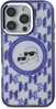 Telefoniümbris Karl Lagerfeld IML Monogram K&CH Heads MagSafe, Apple iPhone 16 Pro, lilla/sinine