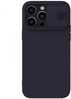Telefoniümbris Nillkin CamShield Silky Magnetic Silicone, Apple iPhone 14 Plus, tumelilla