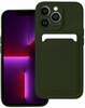 Telefoniümbris Riff Card Silicone Case, Apple iPhone 14 Pro, roheline