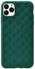 Telefoniümbris Devia Woven2 Pattern Design Soft Case, Apple iPhone 11 Pro, roheline