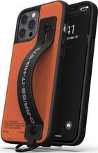 Telefoniümbris Diesel Handstrap Case Utility Twill 44289, Apple iPhone 12 Pro Max, must/oranž