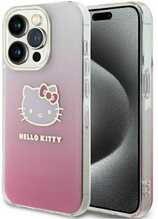 Telefoniümbris Hello Kitty IML Gradient Electrop Kitty Head HKHCP15XHDGKEP, Apple iPhone 15 Pro Max, roosa