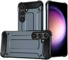Hurtel Hybrid Armor ümbris, Samsung Galaxy S25, sinine