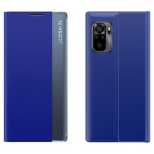 Telefoniümbris Hurtel Sleep Case Bookcase Type Smart Window, Xiaomi Redmi K40 Pro+/K40 Pro/K40/Poco F3, sinine