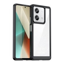 Telefoniümbris Outer Space gel raamiga, Hurtel, Xiaomi Redmi Note 13 Pro+, must