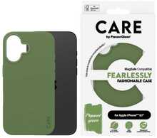 Telefoniümbris PanzerGlass CARE Fashion Colors MagSafe, Apple iPhone 16, roheline