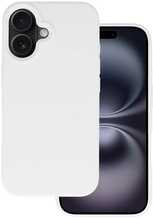 Tel Protect silikoonümbris Premium, Apple iPhone 16, valge