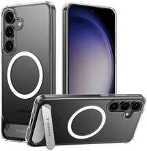 Telefoniümbris Torras Pstand seeria, Samsung S25, läbipaistev