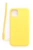 Evelatus Soft Touch Silicone &uuml;mbris rihmaga, Apple iPhone 11, kollane