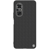 Nillkin Textured Case, vastupidav tugevdatud ümbris geelraami ja nailonist tagusega, Honor 50 SE, must