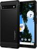 Telefoniümbris Spigen Rugged Armor, Google Pixel 6a, must