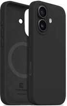 Telefoniümbris Crong Color Cover Magnetic, Apple iPhone 16, must