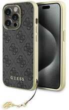 Telefoniümbris Guess GUHCP15LGF4GGR 4G Charms Collection, iPhone 15 Pro, hall
