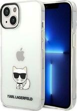 Telefoniümbris Karl Lagerfeld Choupette Body KLHCP14MCTTR, Apple iPhone 14 Plus, läbipaistev