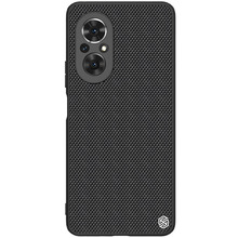 Nillkin Textured Case, vastupidav tugevdatud ümbris geelraami ja nailonist tagusega, Honor 50 SE, must
