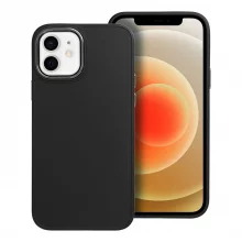 OEM Frame ümbris, Apple iPhone 12/12 Pro, must