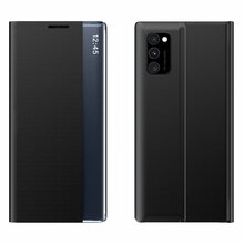 Sleep Case ümbris, Poco M4 Pro 5G, must, kaanega ja alusega